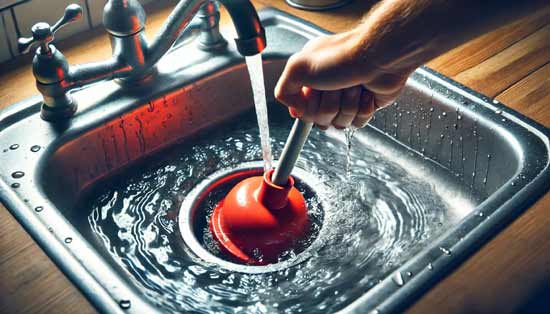 Abfluss verstopft Abfluss verstopft