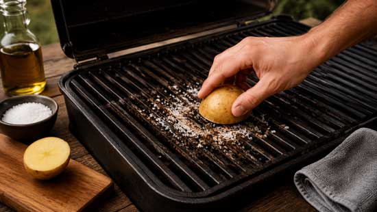 Grillrost reinigen Grillrost reinigen