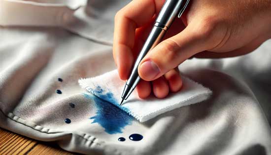 Kugelschreiberflecken entfernen Kugelschreiberflecken entfernen
