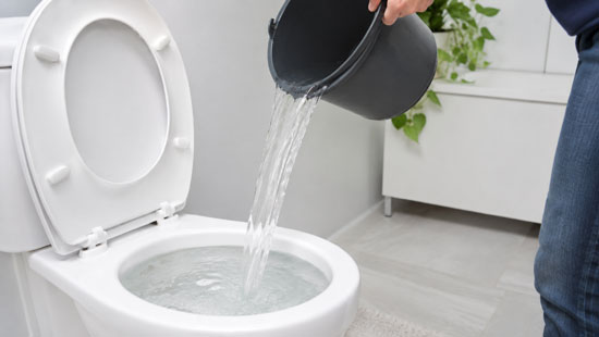Toilette verstopft Toilette verstopft